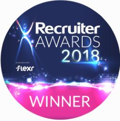  Recruiter awards 2018 (flexr) winner logo